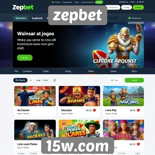 Zepbet: diversidade de jogos e apostas disponíveis